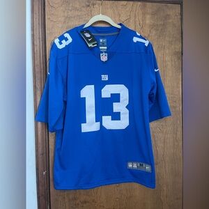 Nike Odell Beckham Jr NY Giants #13 Jersey Mens Medium Blue NFL On Field rare